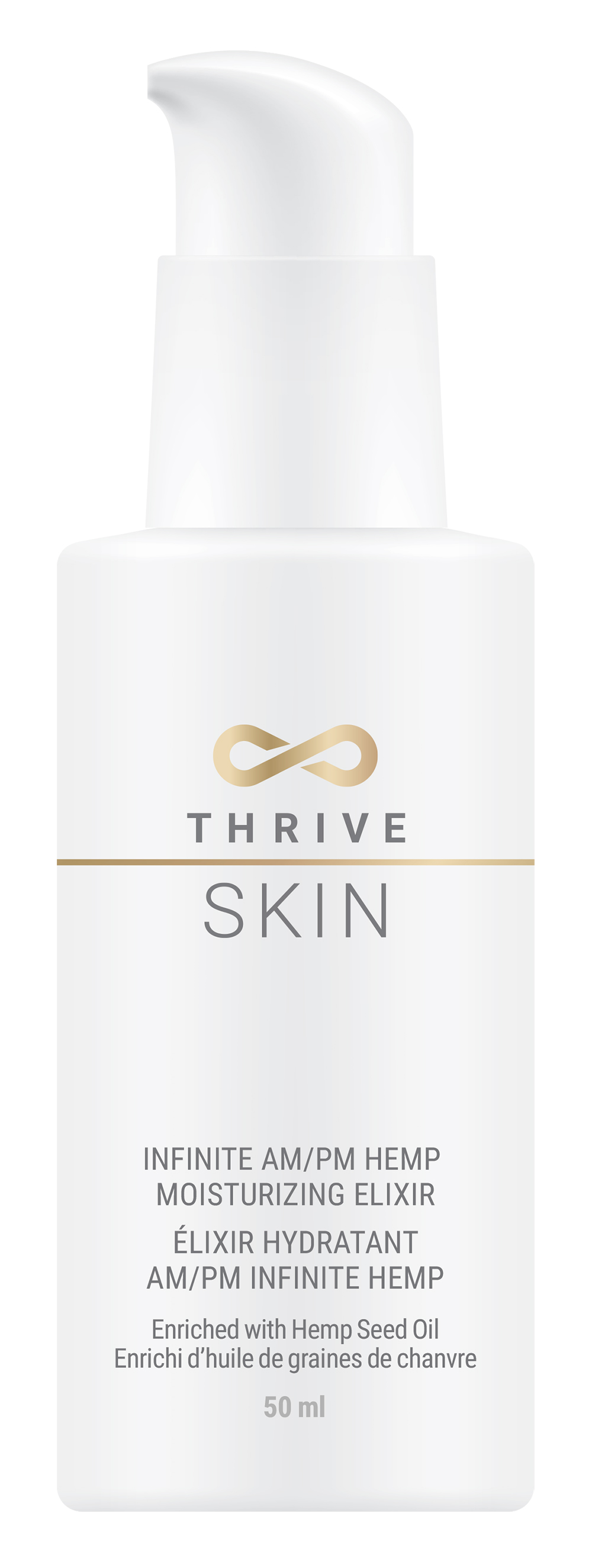 See zoomed view of THRIVE SKIN Moisturizing Elixir product packaging