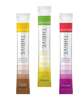 THRIVE Activate product packaging