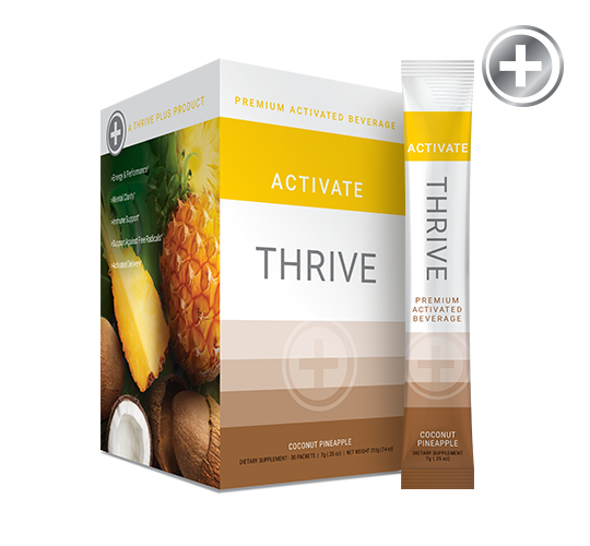 THRIVE Activate product packaging