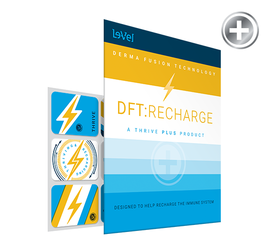 DFT Recharge product packaging