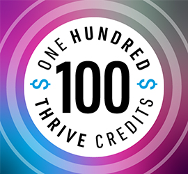 THRIVE Credits - $100