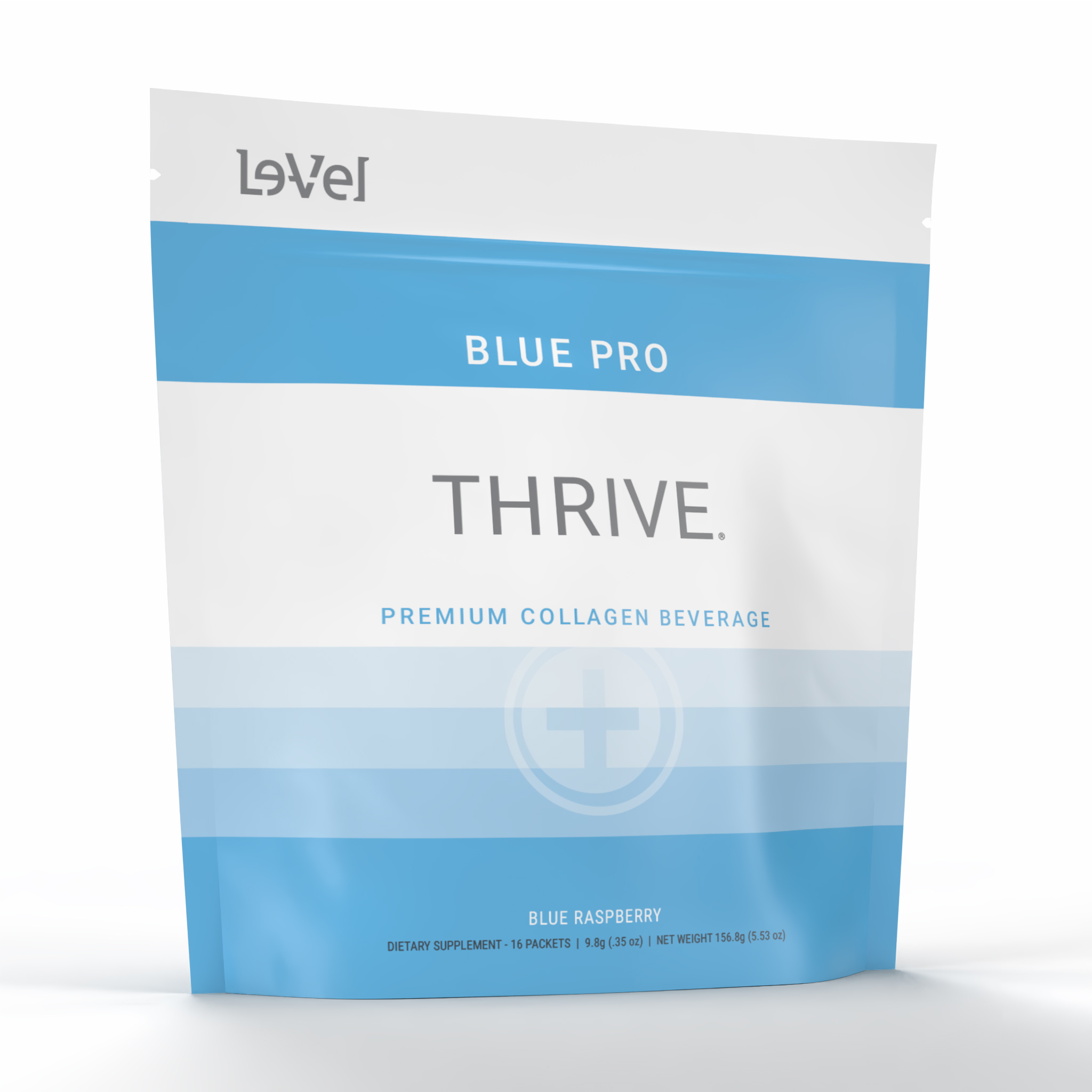 THRIVE Blue Pro Pouch Front
