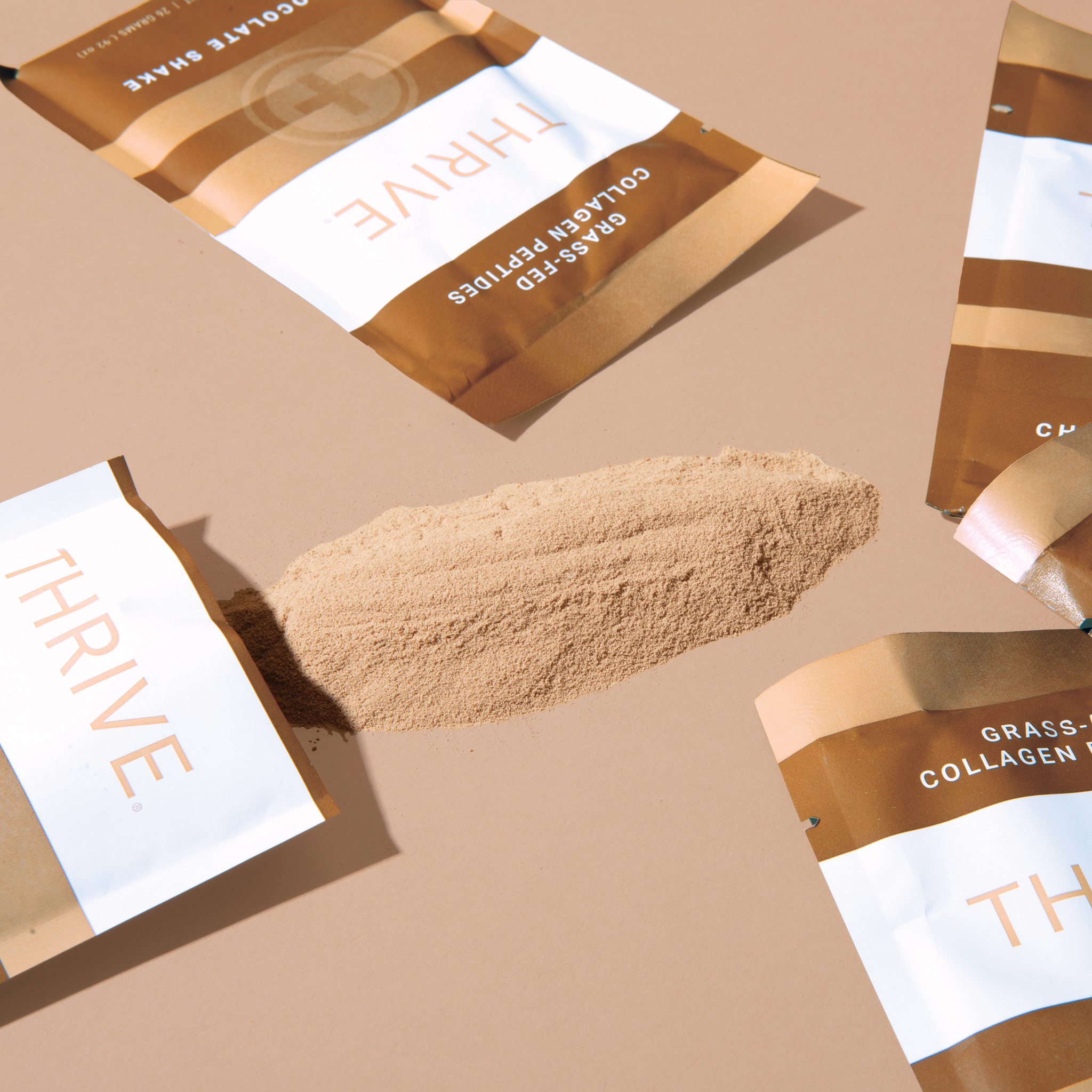 See zoomed view of THRIVE Grass-Fed Bovine Collagen Peptides Chocolate