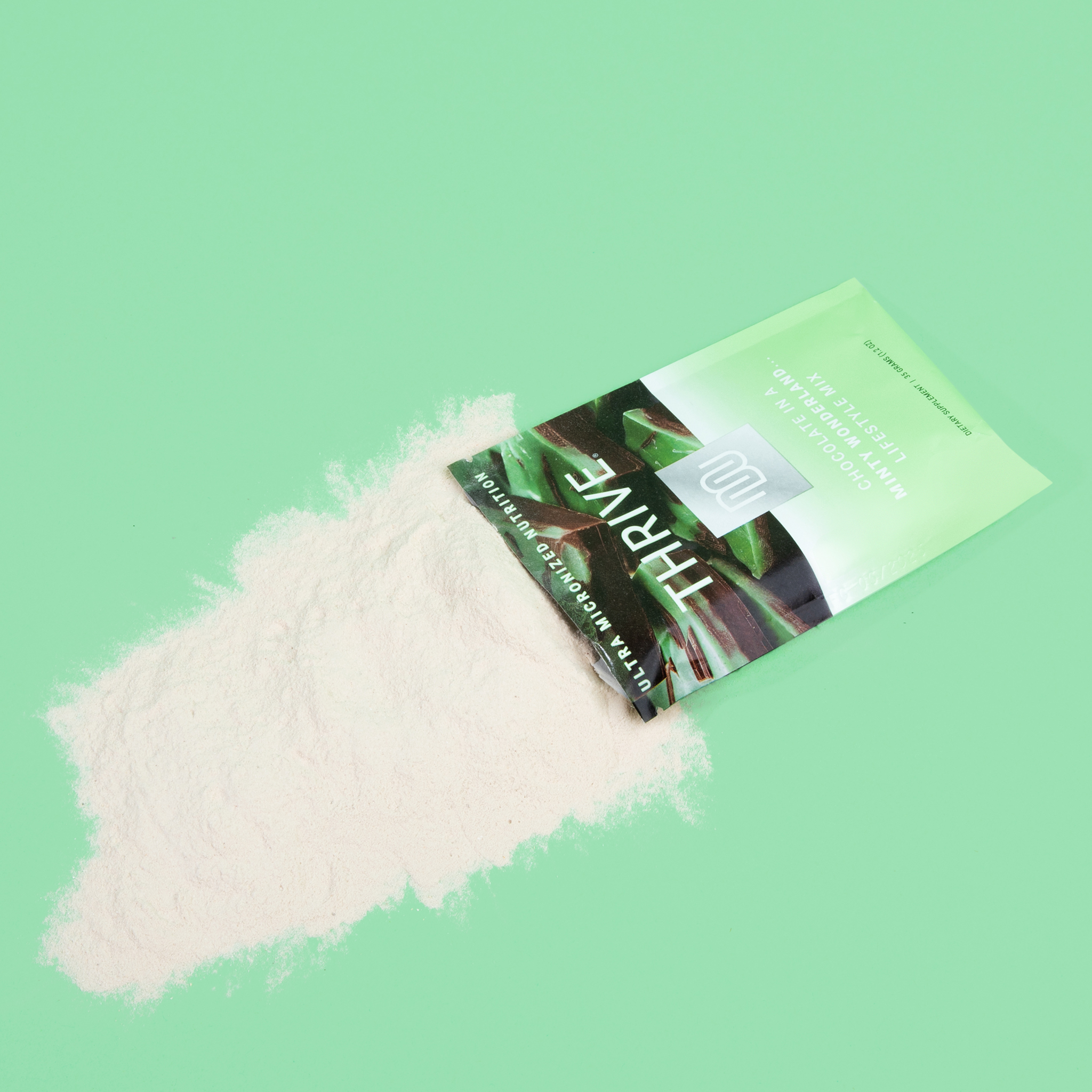 See zoomed view of THRIVE Lifestyle Mix Single Serve Chocolate Mint