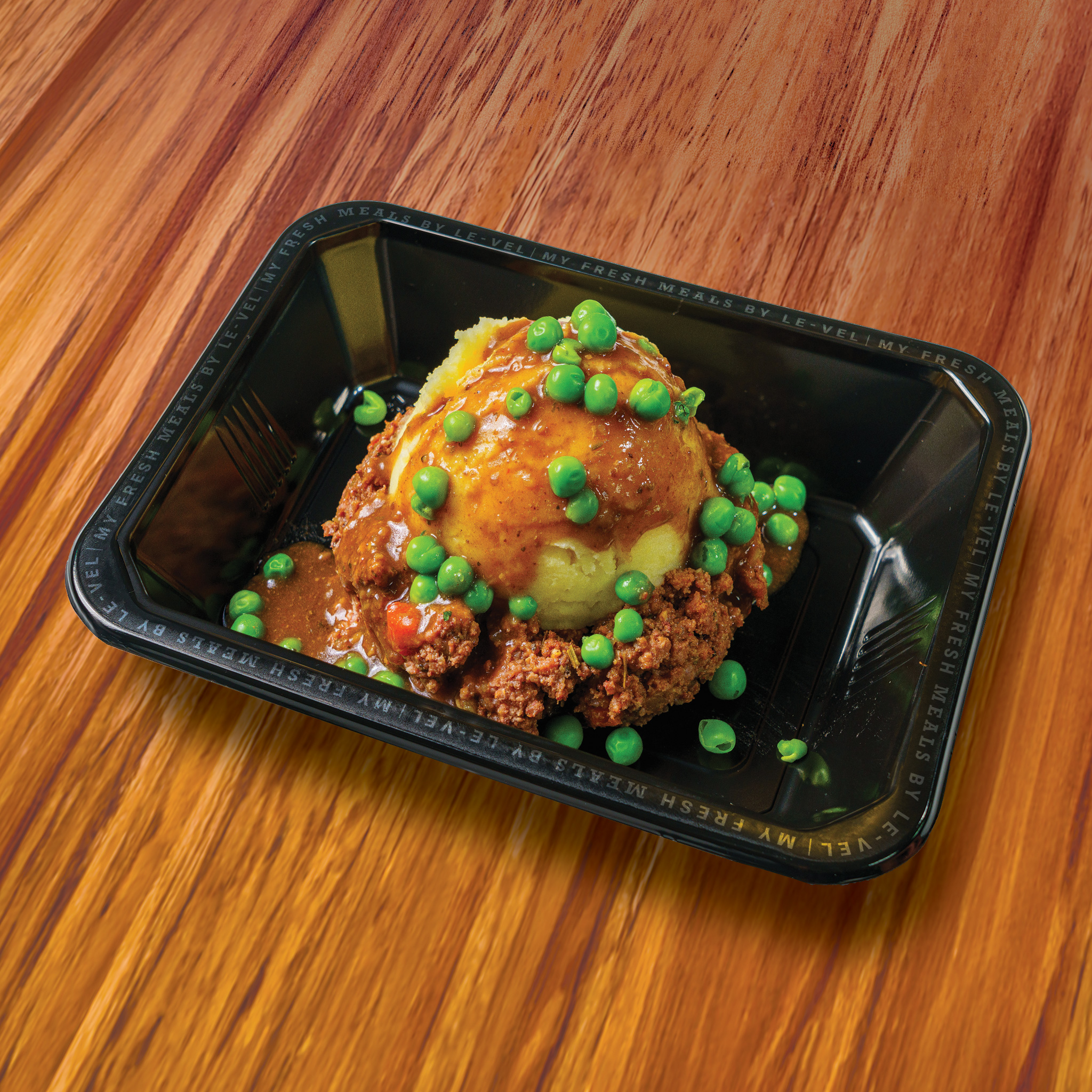 See zoomed view of THRIVE My Fresh Meals Beefy & Mashed Savory Comfort Tray