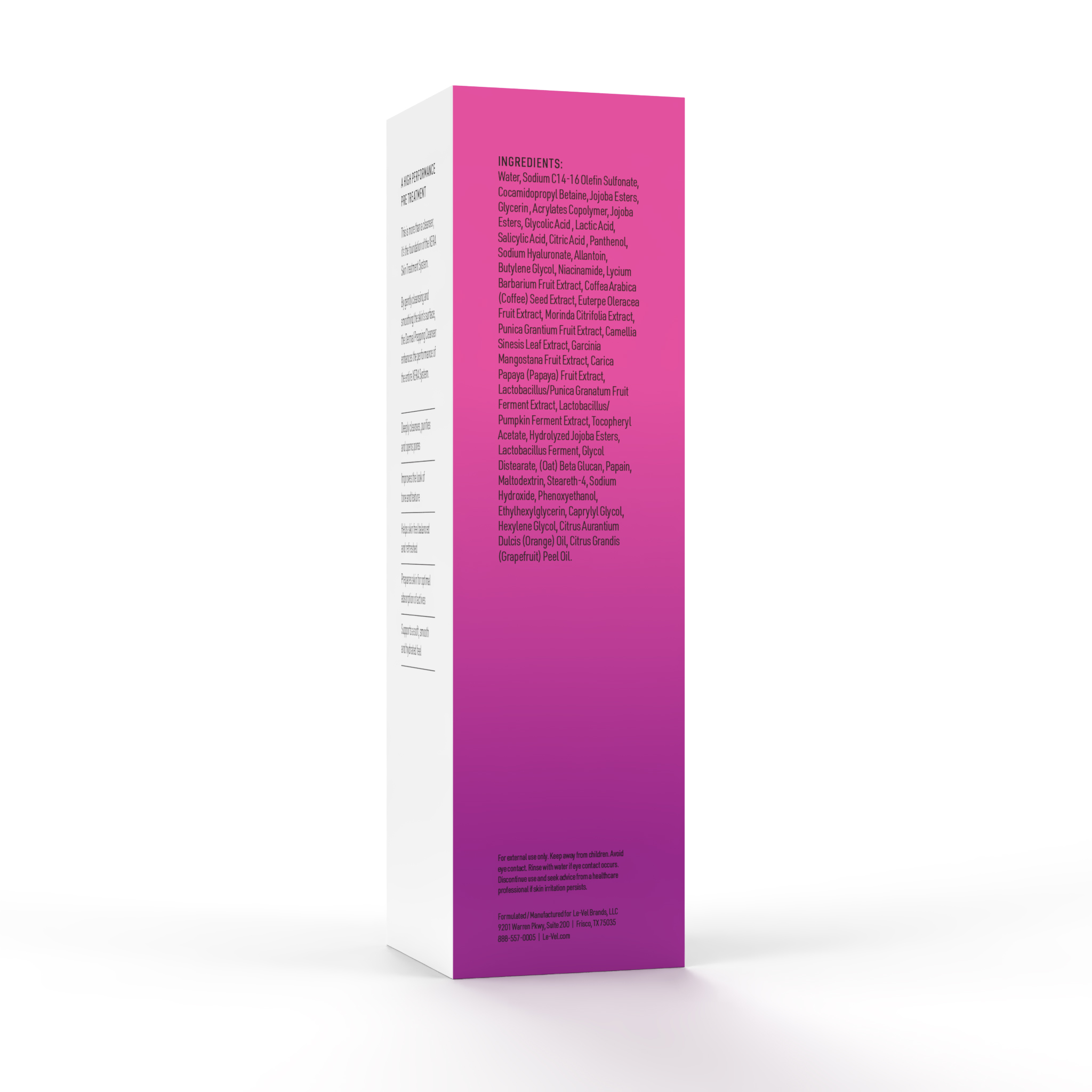 See zoomed view of XERA Prepping Cleanser Back