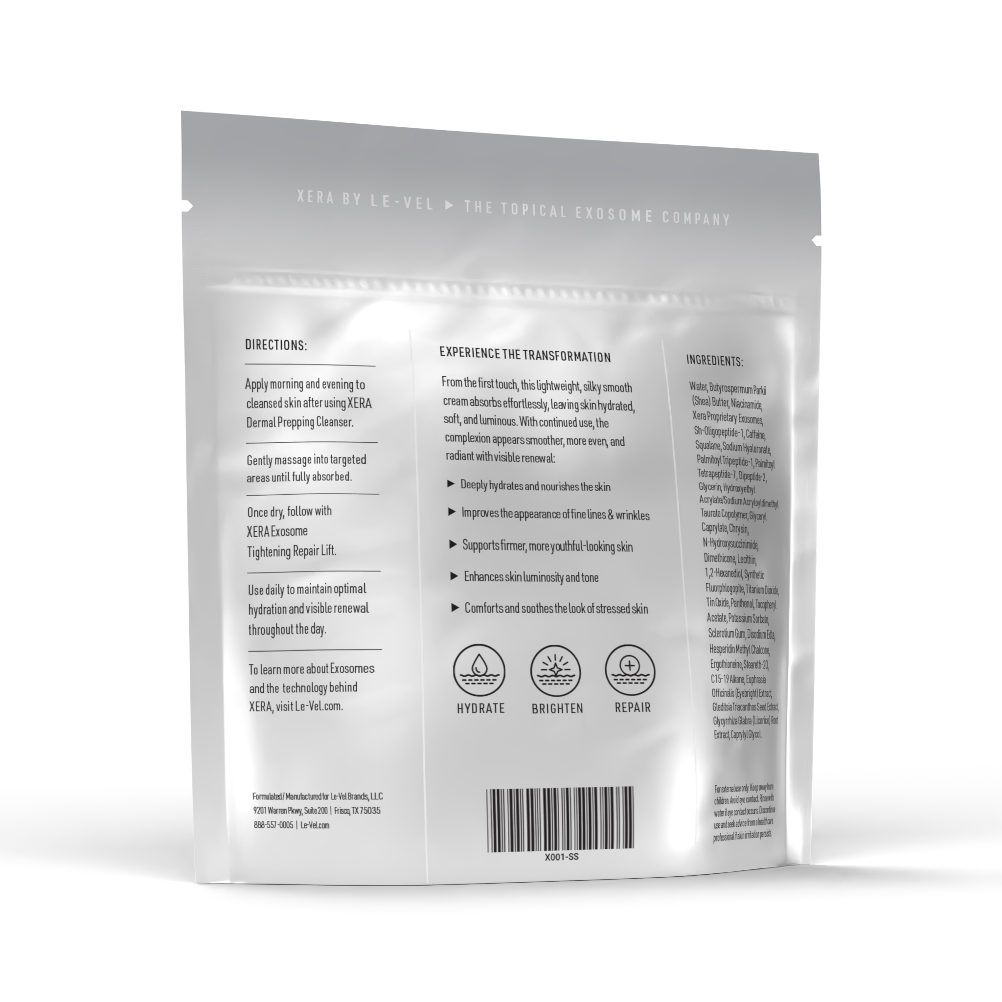 See zoomed view of XERA Repair Hydrator Back